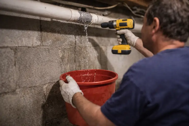 Foundation waterproofing and basement leak repair services Iowa