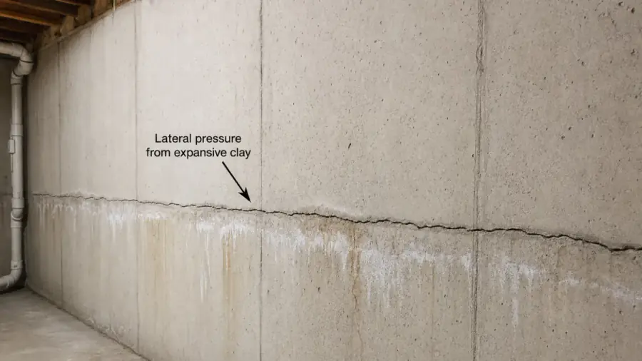 Basement and foundation stresses typical in Ankeny, Iowa — drainage, clay soils, and frost
