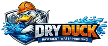 Dry Duck Basement Waterproofing logo - Iowa basement and foundation experts